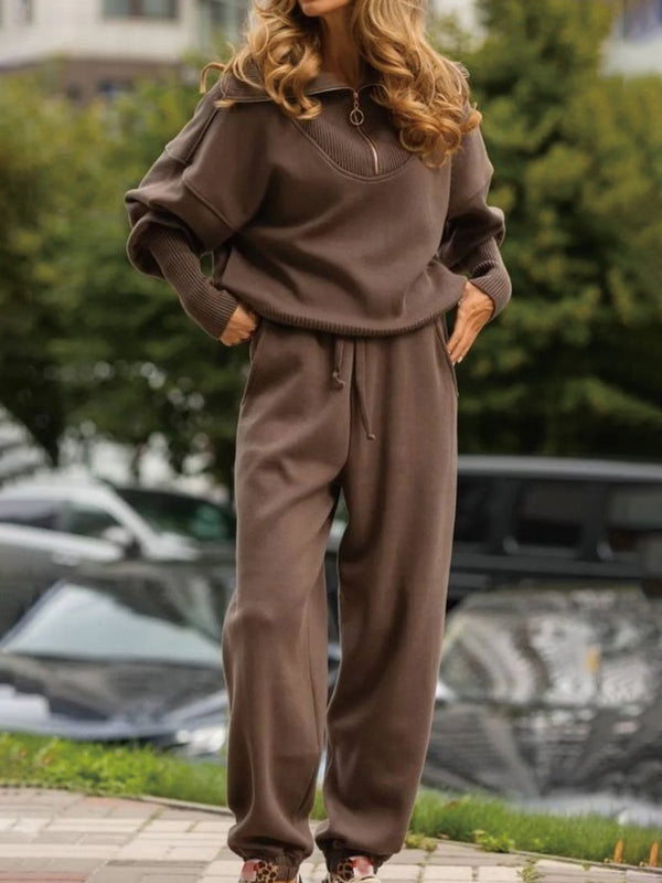 Casual Lounge Hoodie Set