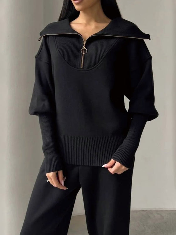 Casual Lounge Hoodie Set