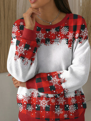 Christmas Casual Crewneck Sweatshirt