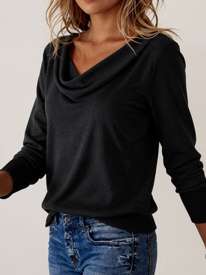 Classic Soft Knit Long-Sleeve Sweater