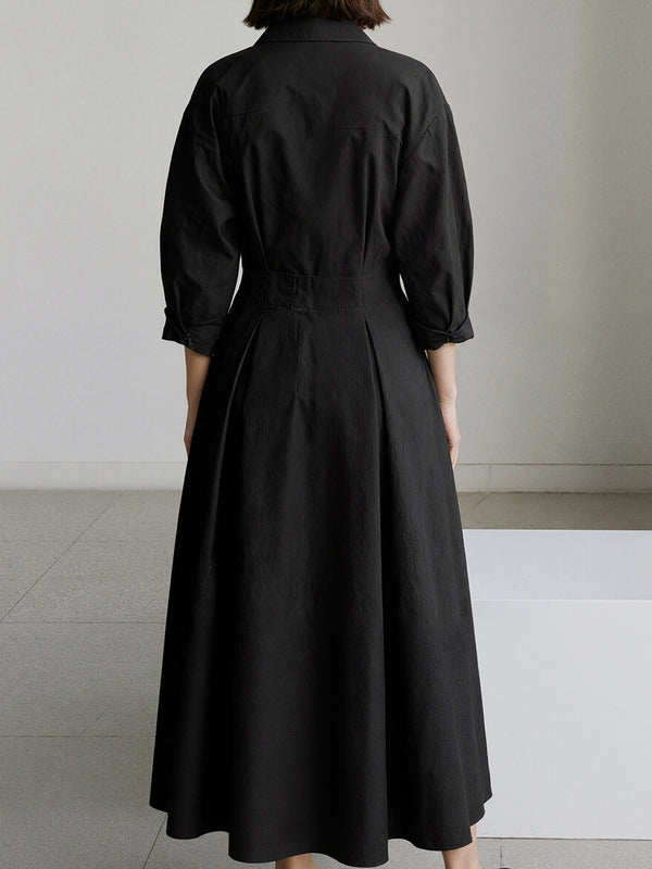 Effortless Elegance V-Neck Essential Dress