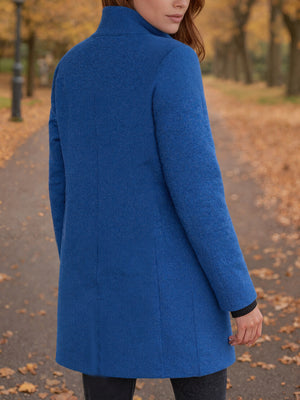 Elegant High-Collar Coat