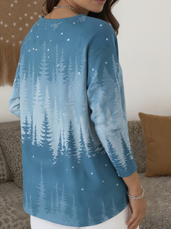 Festive Casual Christmas Tops