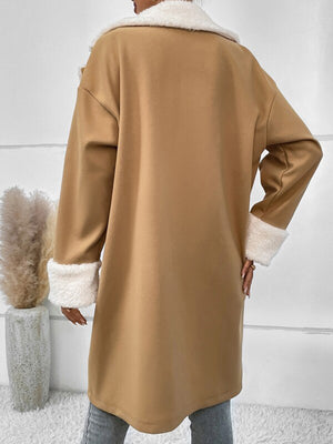 Plush Fleece Long Coat
