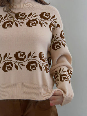 Soft Embroidered Sweater