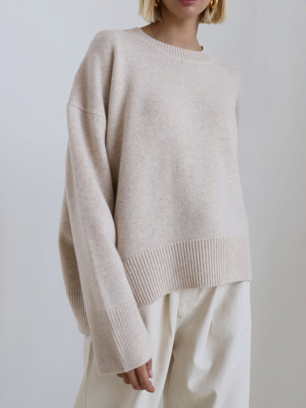 Versatile Knit Pullover Sweater
