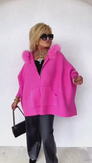 Oversized Hooded Jacket